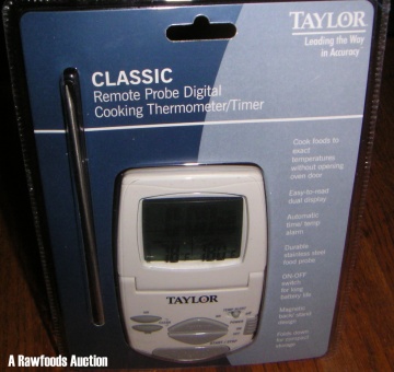 Taylor 1470 Digital Oven Cooking Thermometer Timer
